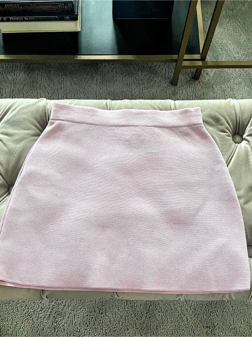 Zara Pink Mini Skirt Size Small Like New